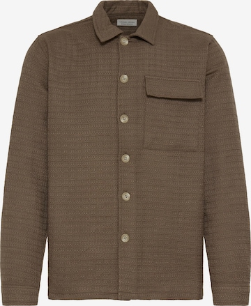 Casual Friday - Chaqueta de entretiempo ' CFMatt ' en marrón: frente