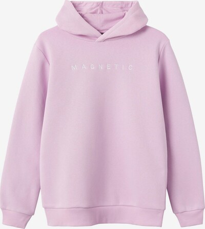 NAME IT Sweat en rose clair / blanc, Vue avec produit