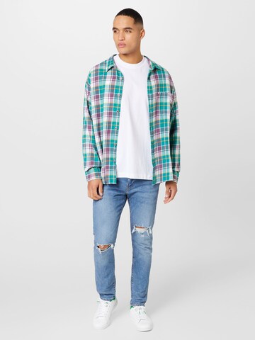 LEVI'S ® Mugav suurus Triiksärk 'Silvertab Oversize 1 Pkt', värv roheline