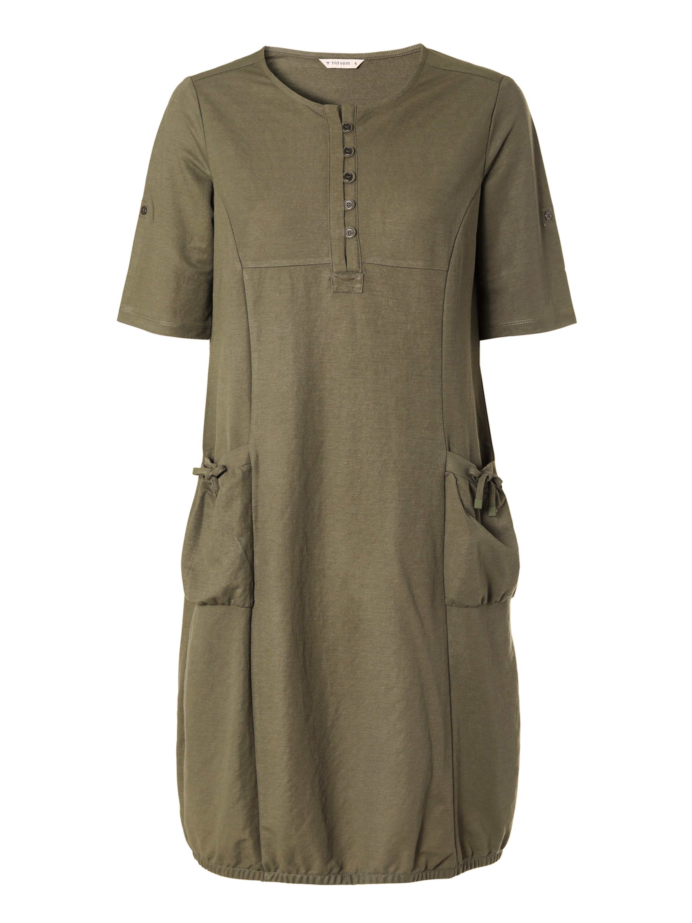 TATUUM Φόρεμα 'LINIA' σε πράσινο: μπροστά