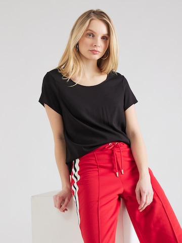 T-shirt 'BELLA' VERO MODA en noir : devant