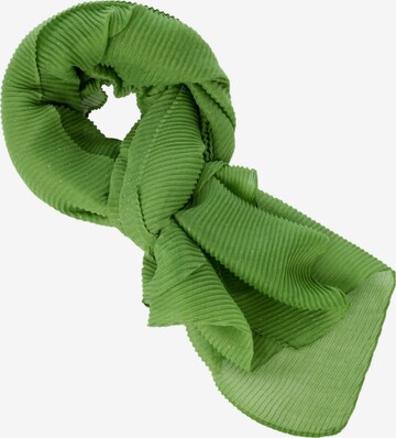 zero Scarf in Green: front