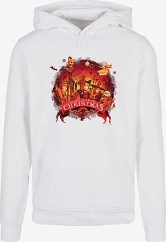 ABSOLUTE CULT Sweatshirt 'The Nightmare Before Christmas - Scary Christmas' in White: front