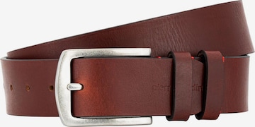 PIERRE CARDIN Gürtel 'Basic' in Braun: Vorderseite
