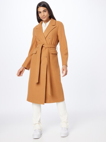 ABOUT YOU Between-Seasons Coat 'Manja' in Brown: front