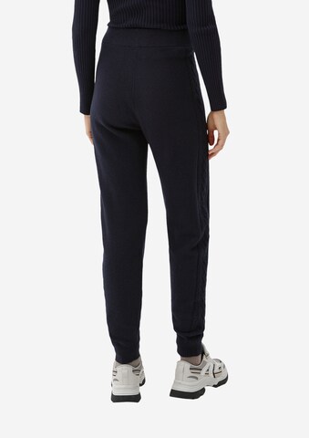 s.Oliver Tapered Broek in Blauw