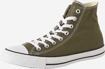 CONVERSE Sneakers hoog 'Chucks High' in Groen: voorkant