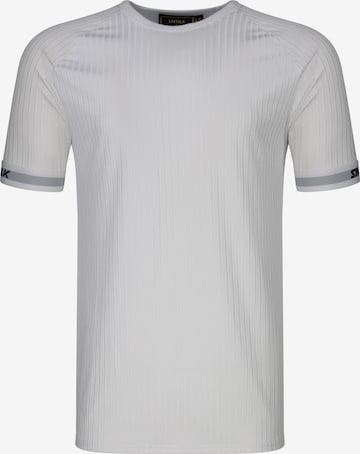 balta SikSilk Marškinėliai: priekis