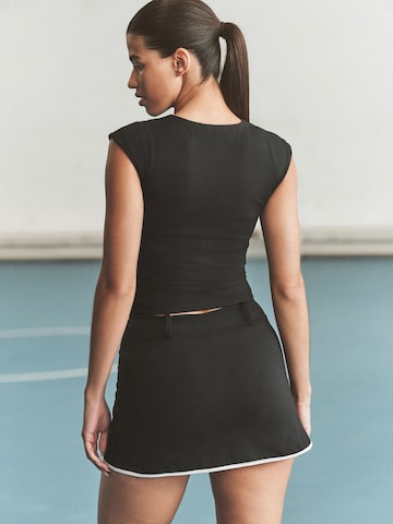 Next - Falda deportiva en negro