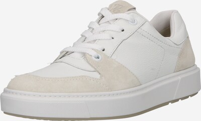 Sneaker bassa Paul Green di colore beige chiaro / bianco, Visualizzazione prodotti