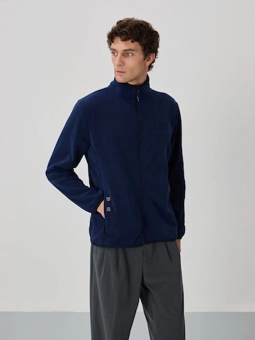 Giacca di pile di Tommy Life in blu