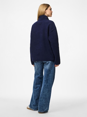 Veste en polaire 'PCSadia' PIECES en bleu