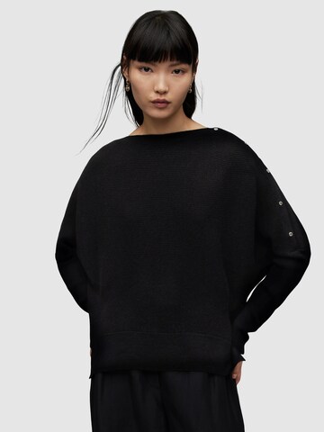 Pullover 'RAVEN' di AllSaints in nero: frontale