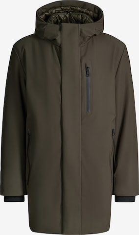 STRELLSON Winter Parka in Green: front