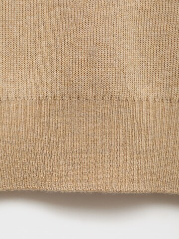 MANGO Sweater 'BANANA' in Beige