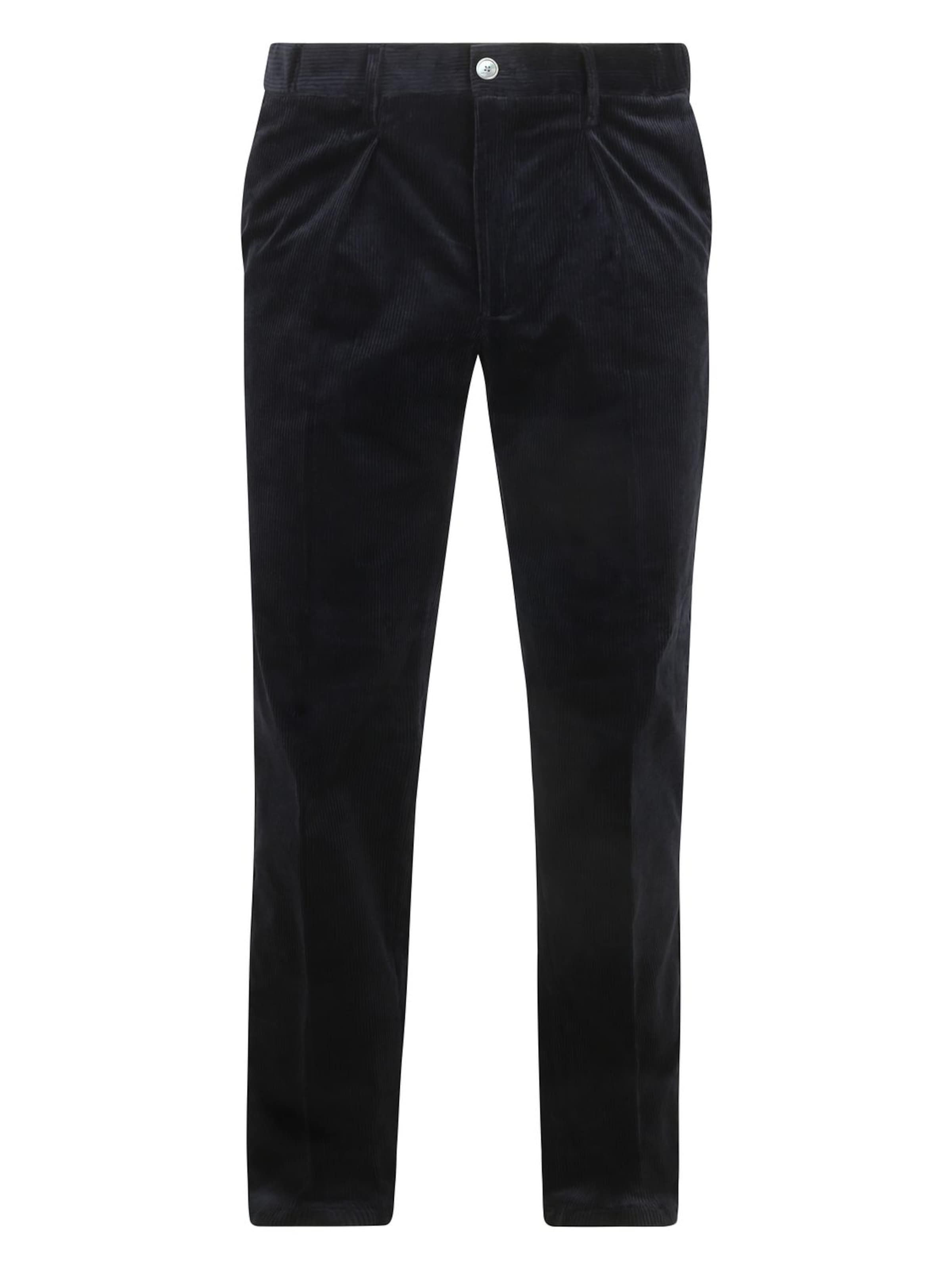 Coupe slim Pantalon chino Profuomo en bleu : devant