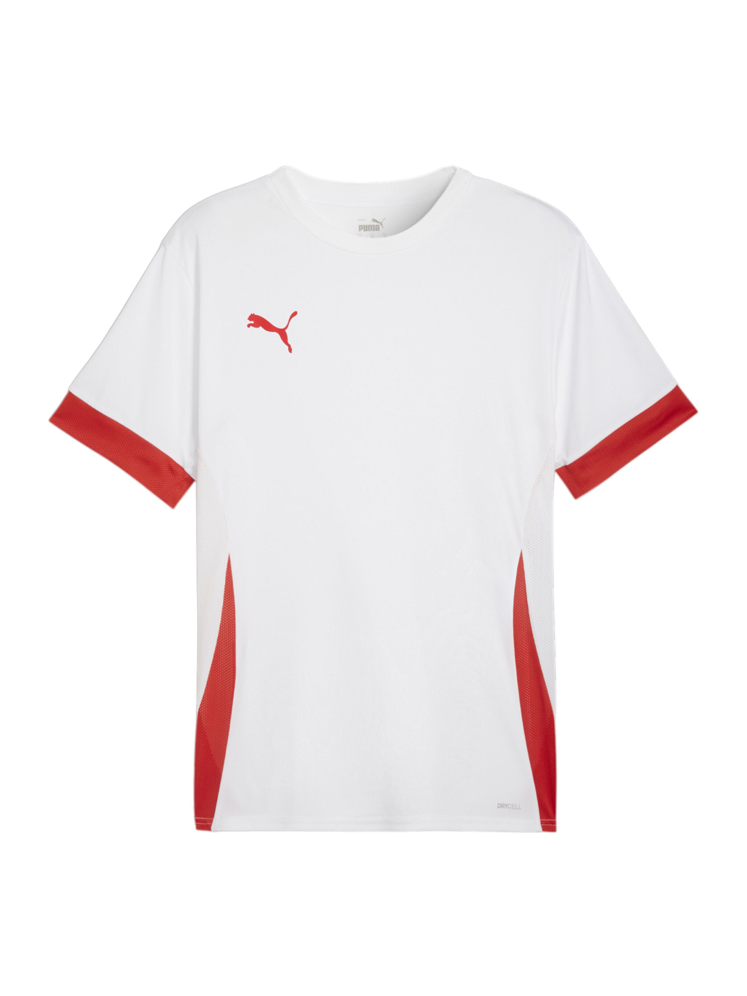 PUMA Performance Shirt 'TeamGoal Matchday' in White: front