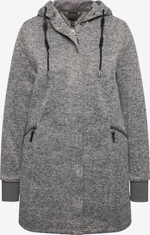 Ulla Popken Übergangsjacke in Grau: Vorderseite