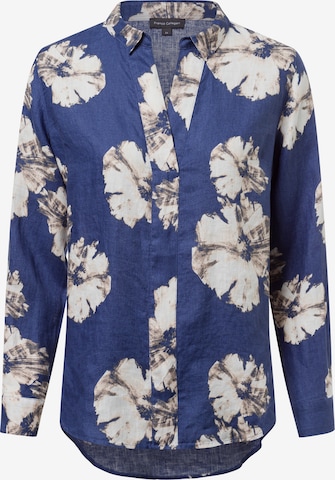 Franco Callegari Bluse ' ' in Blau: Vorderseite