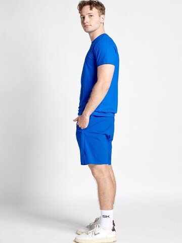 SPORTKIND Regular Workout Pants 'Performance' in Blue