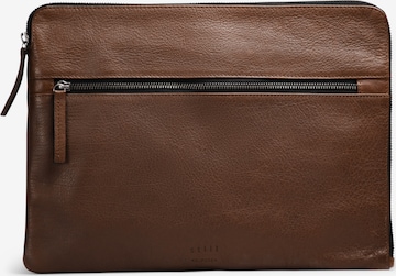 still Nordic Laptop Bag 'Clean Computer Sleeve 13"' in Brown: front