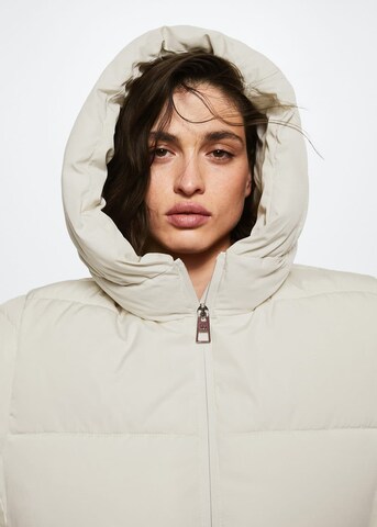 MANGO Winter Jacket 'Tokyo' in White