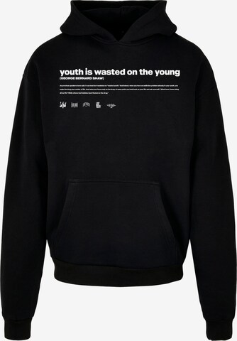 Lost Youth Sweatshirt 'Influenced' i svart: forside