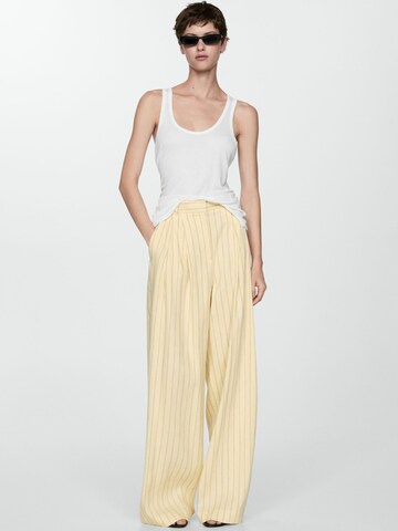 MANGO Top 'BOBAR' in White