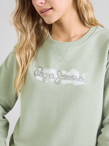 Pepe Jeans Sweatshirt i grøn