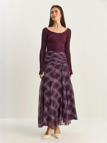 Bianco Lucci Rok in Lila