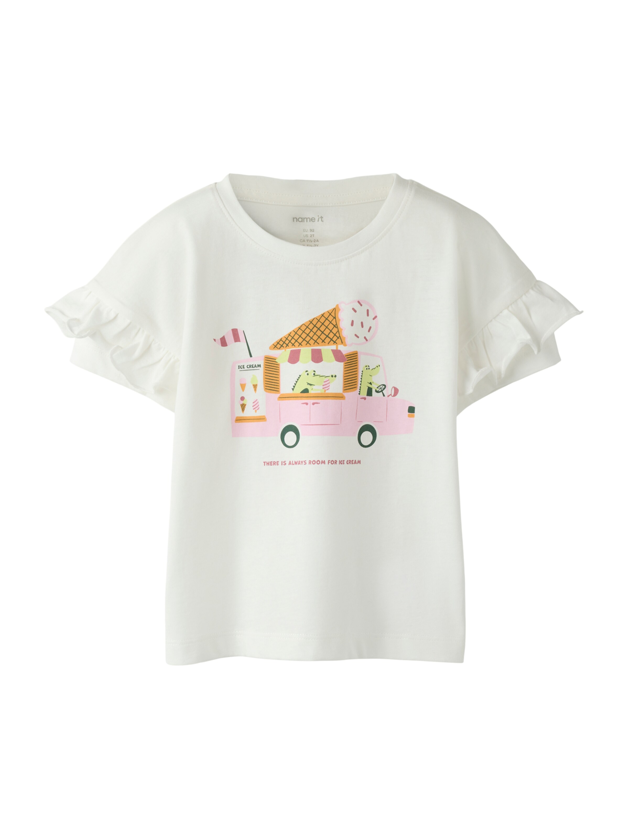 NAME IT - Camisola 'NMFVILENA' em branco: frente