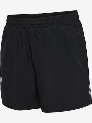 Regular Pantalon de sport 'Active' Hummel en noir