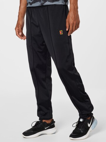 Regular Pantalon de sport NIKE en noir : devant