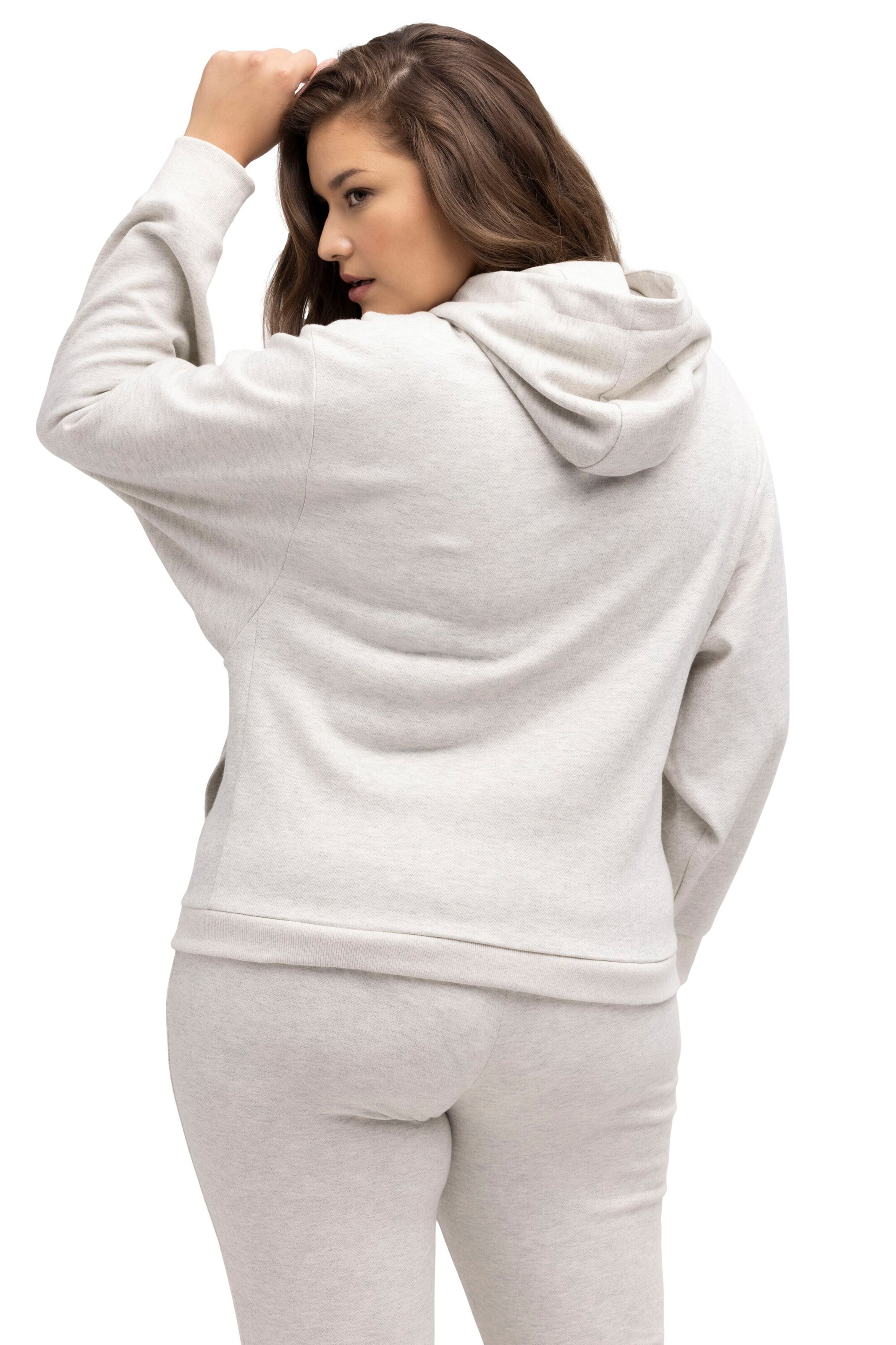 Ulla Popken Sweatshirt in Grau