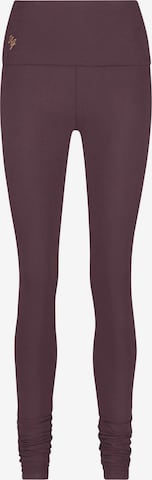 Urban Goddess Yoga & Activewear Leggings 'Shaktified Yoga & Pilates' in Lila: Vorderseite