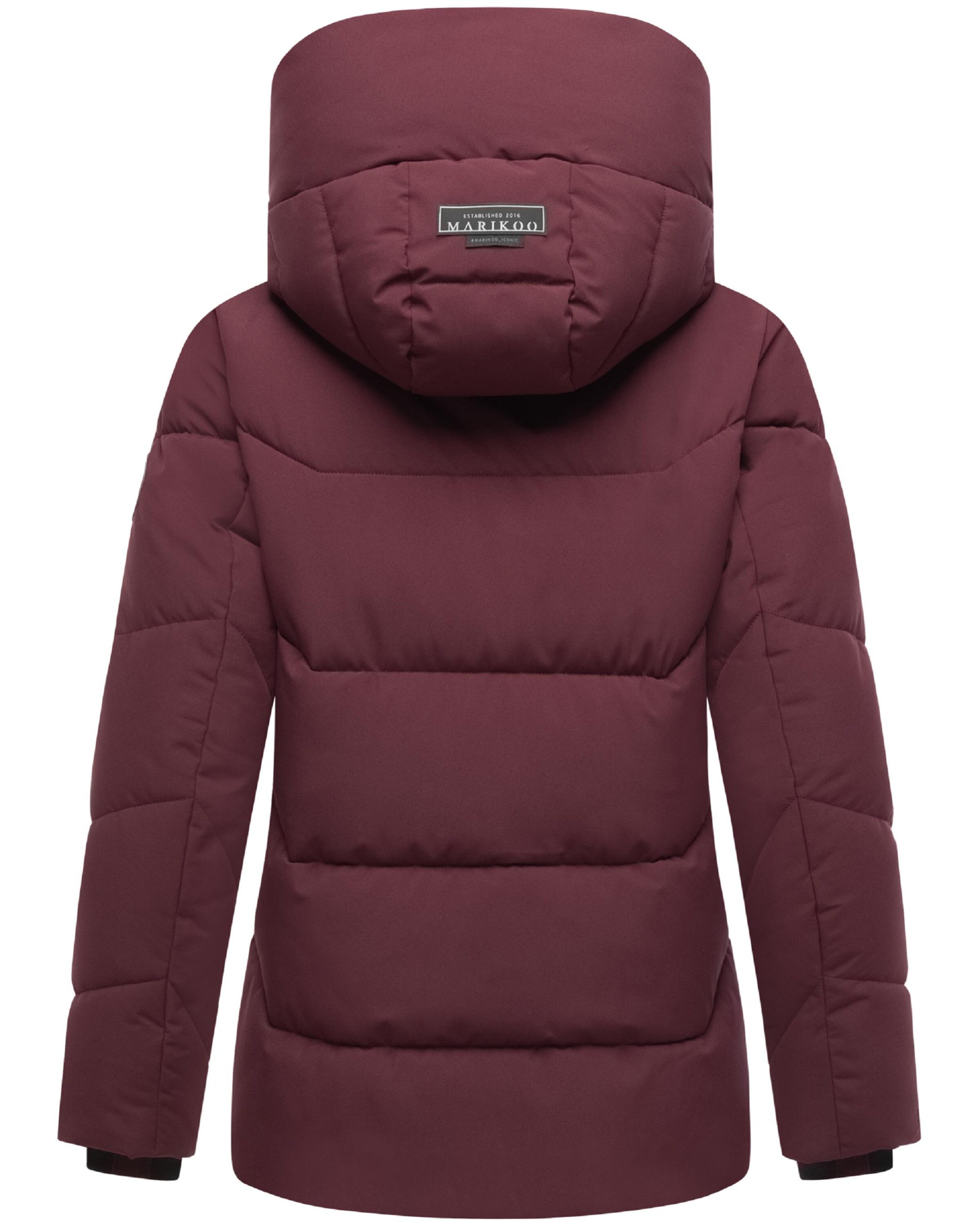 MARIKOO Vinterjacka 'Kuscheltatze XVI' i röd