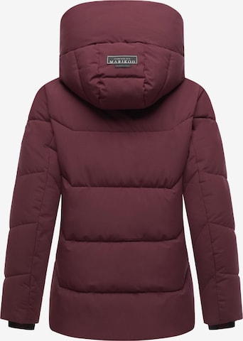 MARIKOO Winterjas voor dames, warme gewatteerde jas met verstelbare capuchon, Kuscheltatze XVI XS-XXL, XXL MARIKOO Winterjas voor dames, warme gewatteerde jas met verstelbare capuchon, Kuscheltatze XVI XS-XXL, XXL