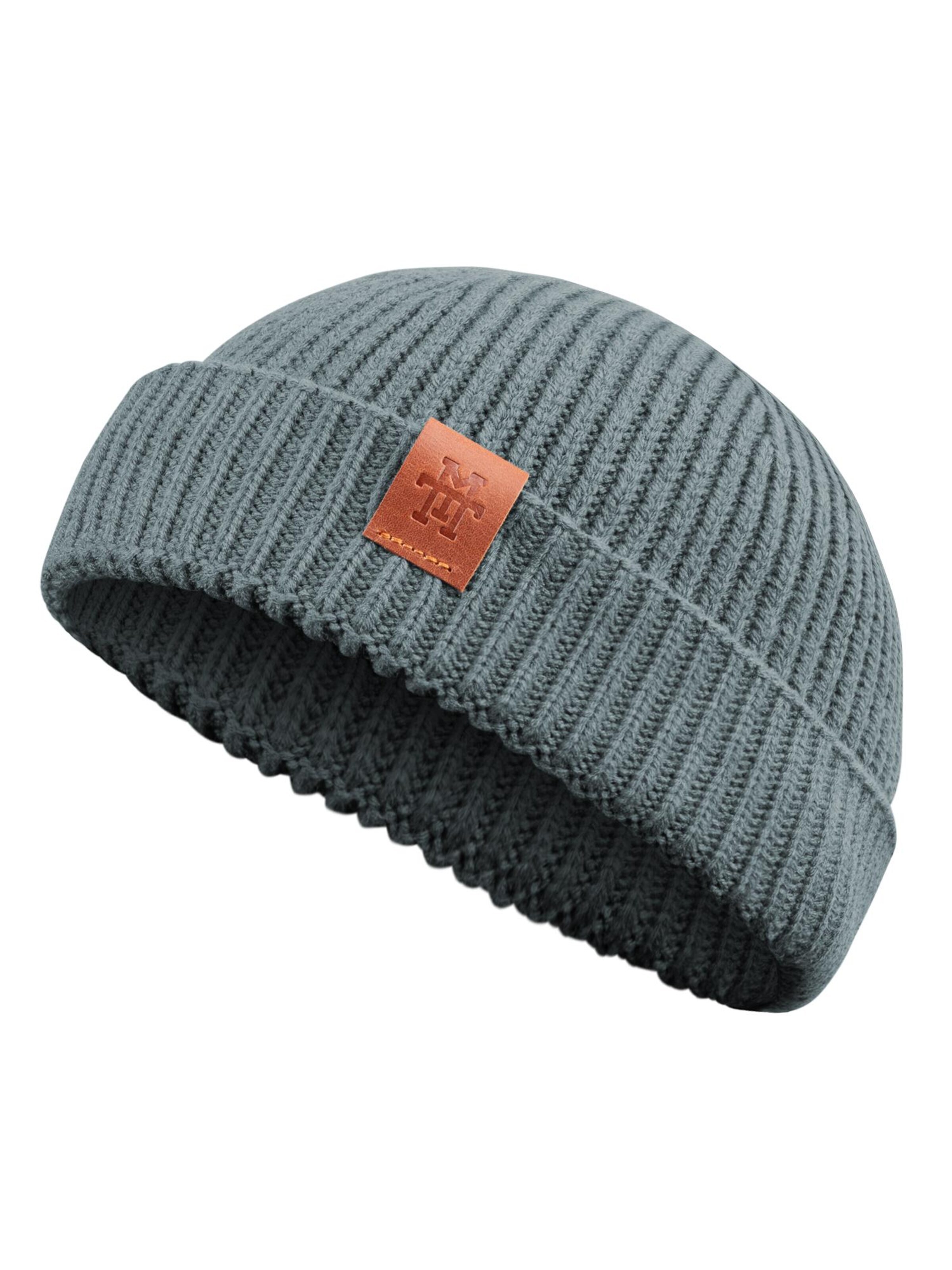 Manufaktur13 Beanie 'Fishermans' in Blue: front