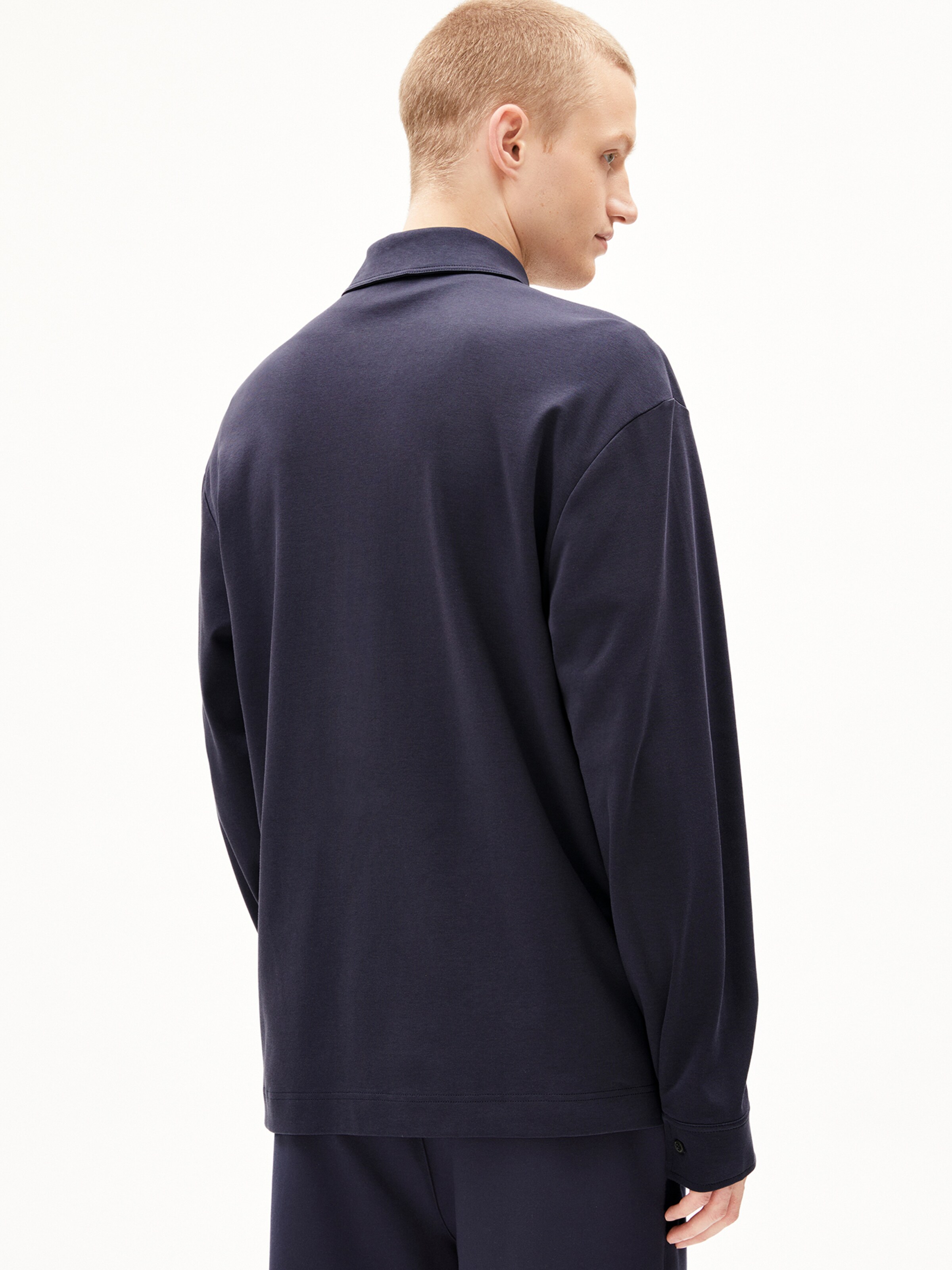 ARMEDANGELS Comfort fit Overhemd ' LUGAA ' in Blauw: voorkant