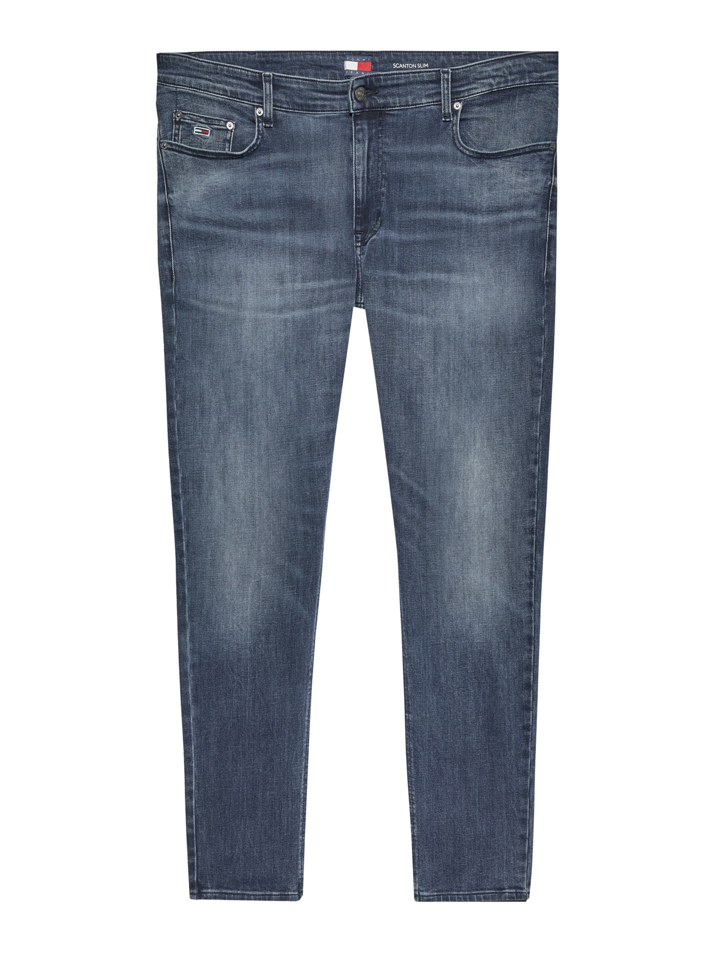 Tommy Jeans Slimfit Farkut 'Scanton' värissä sininen: etupuoli