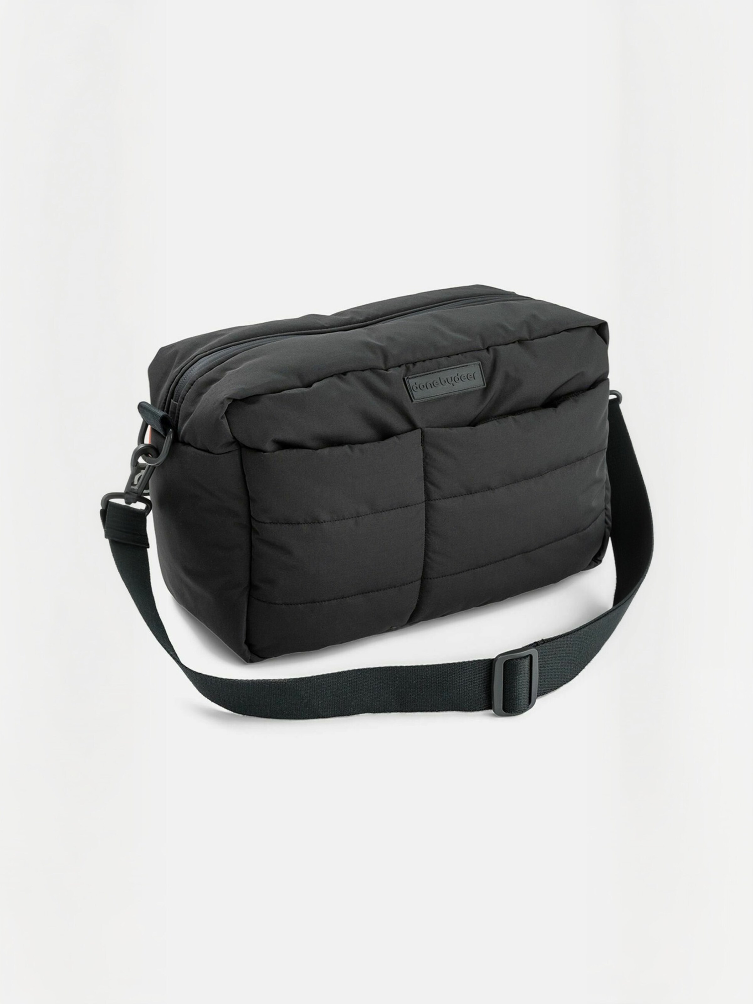 Done by Deer - Mala ' Quilted ' em preto: frente