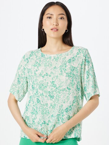 ICHI - Blusa 'MARRAKECH' en verde: frente