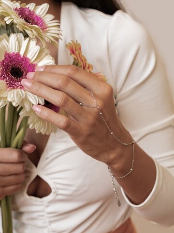 Hey Happiness - Pulsera 'Satellite' en plata