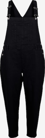 Zizzi regular Overalljeans 'JEVLIA' i sort: forside