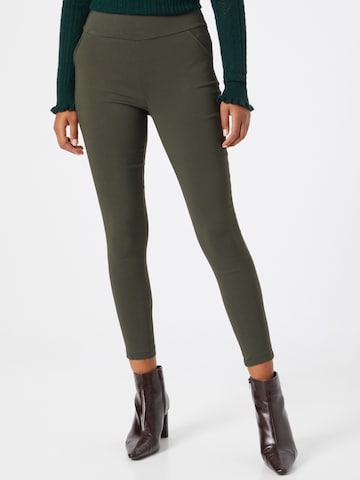 Skinny Leggings 'Sina' de la Hailys pe verde: față