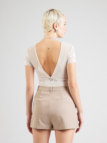 PIECES Shirt bodysuit 'PCSICCA' in White