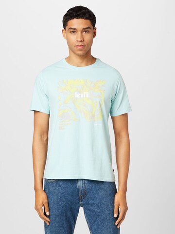 LEVI'S ® T-Shirt in Blau: Vorderseite