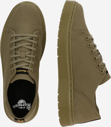 Baskets basses 'Dante' Dr. Martens en vert