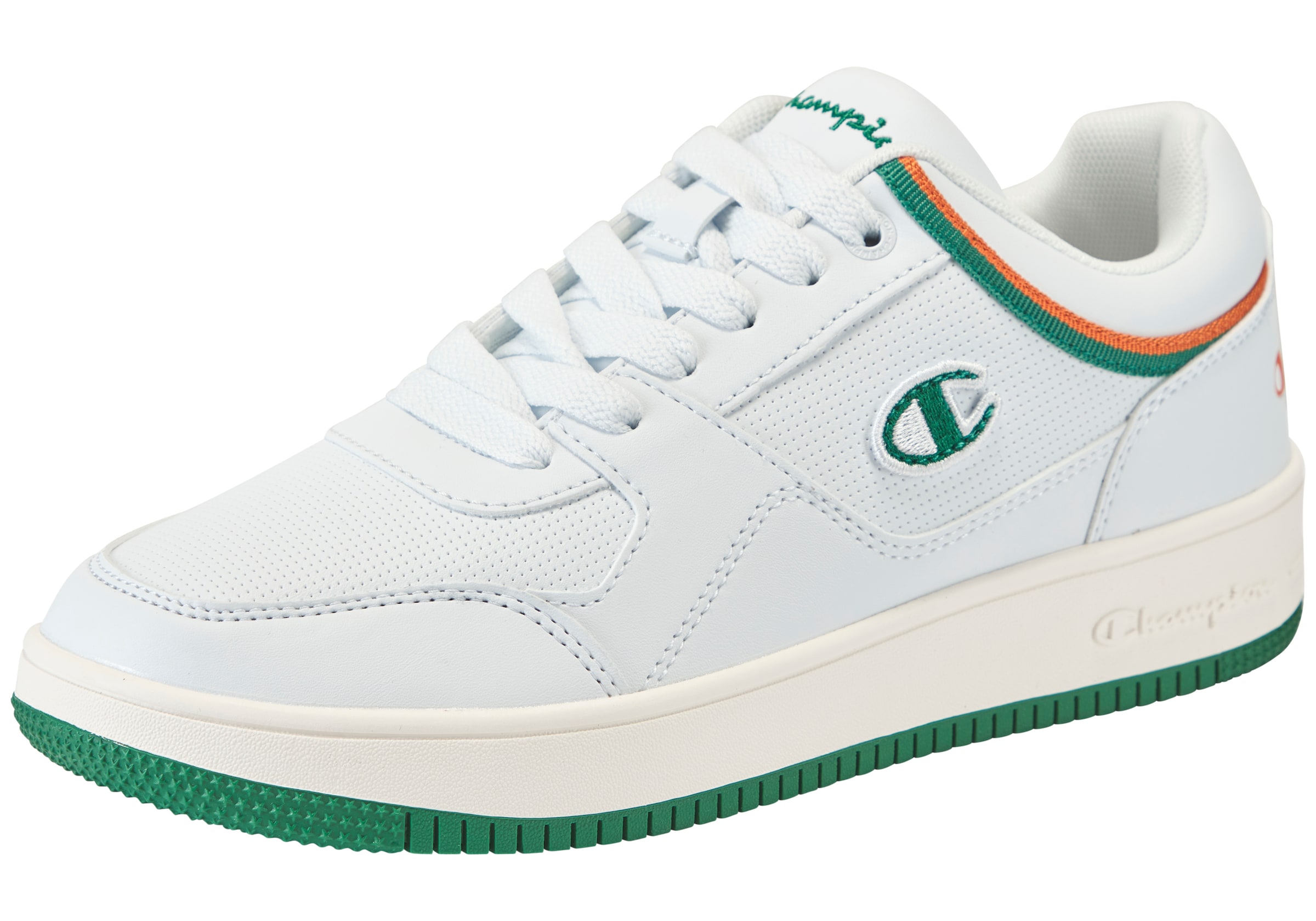 Champion Authentic Athletic Apparel Sneakers in White: front