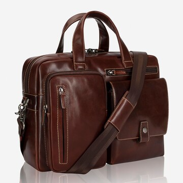 Jekyll & Hide Aktentasche 'Oxford' in Braun